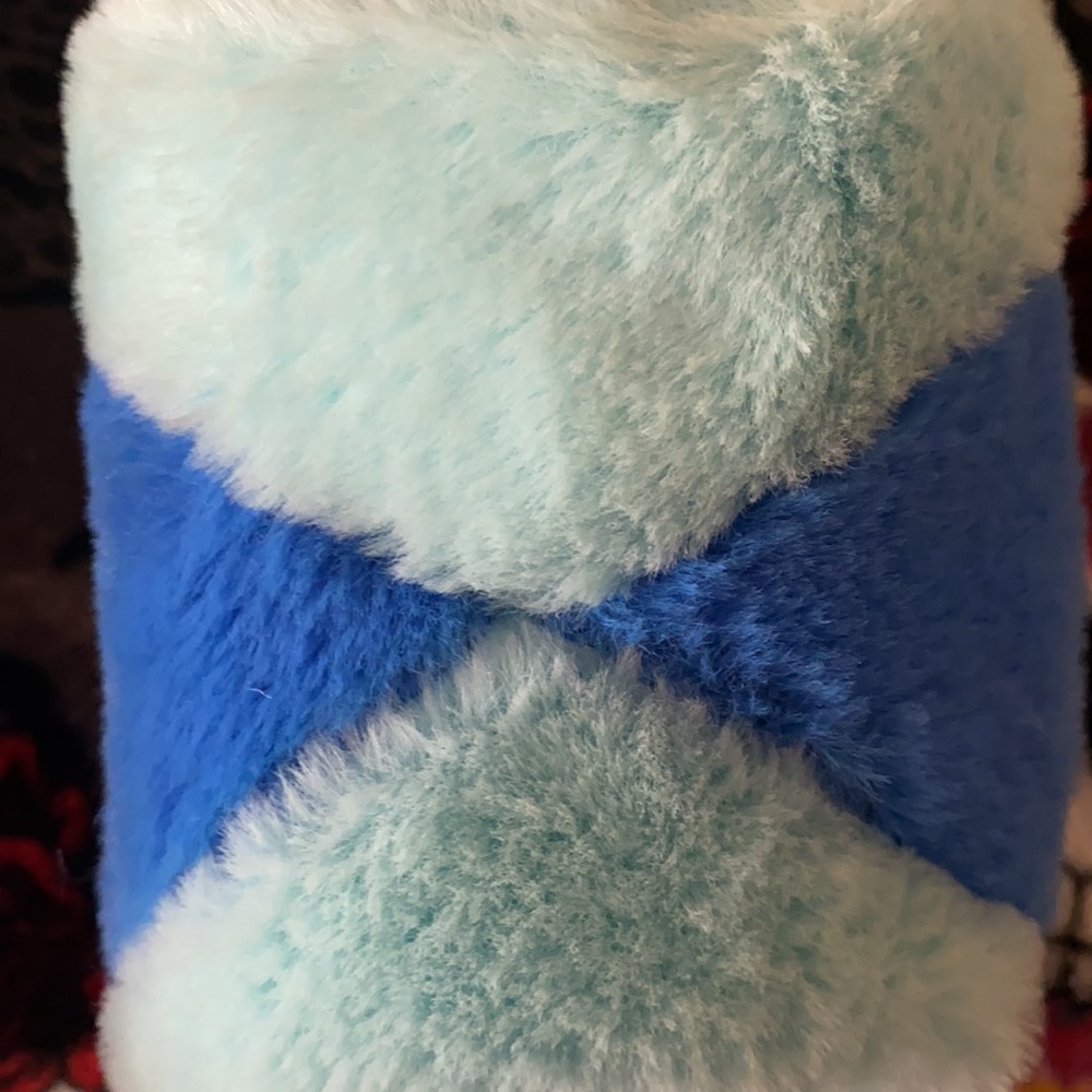 Fuzzy Platform Slippers - Picture 3 of 4